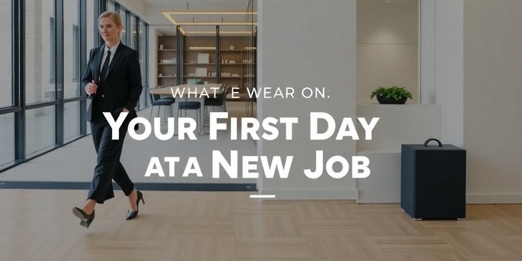 What to Wear on Your First Day at a New Job